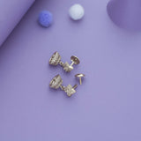 Flora Bell 925 Silver Traditional Jhumka