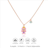 925 Sterling Silver Mermaid Princess Baby Pendant