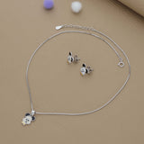 Cute Puppy Silver Kids Pendant Set (3+ Years) | 925 Hallmark | Perfect Wear Gift