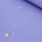 925 Sterling Silver Mermaid Princess Baby Pendant