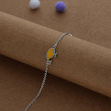 Little Fish Charm Kid Silver Bracelet ( 9+ Yrs)  | 925 Hallmark | Adjustable | Everyday Wear