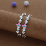 Marigold Kid Silver Bangles (0-3 Yrs) | 999 | Adjustable Daily Wear Baby Kada