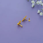Gold Polish Studs