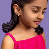 Frosty Penguin 925 Silver Kid Hoops Earring (3+ Yrs)