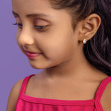 Cuddly Kitty 925 Silver Kids' Earrings (3+ Yrs)