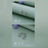 Radiant Sunburst Crystal 925 Silver Stud for Kids & Teen(10+ Yrs)