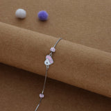 Rosy Promise Kid 925 Silver Bracelet(1-7 Yrs)