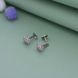 Starburst Floral 925 Silver Stud for Kids & Teen(10+ Yrs)