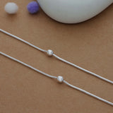 Subtle Charm Silver Women Anklet | 925 Hallmark | Daily Wear