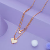 Sweet Symphony Hearts Charm Silver Necklace | 925 Hallmark | Ideal Valentine’s Day Gift