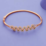 Floral Royale 925 Silver Kid Bangle