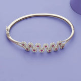 Floral Royale 925 Silver Kid Bangle