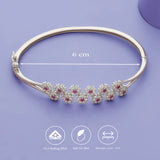 Floral Royale 925 Silver Kid Bangle