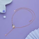 Floral Bloom Charm Silver Necklace | 925 Hallmark | Valentine’s Day Gift for Her