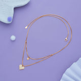 Sweet Symphony Hearts Charm Silver Necklace | 925 Hallmark | Ideal Valentine’s Day Gift