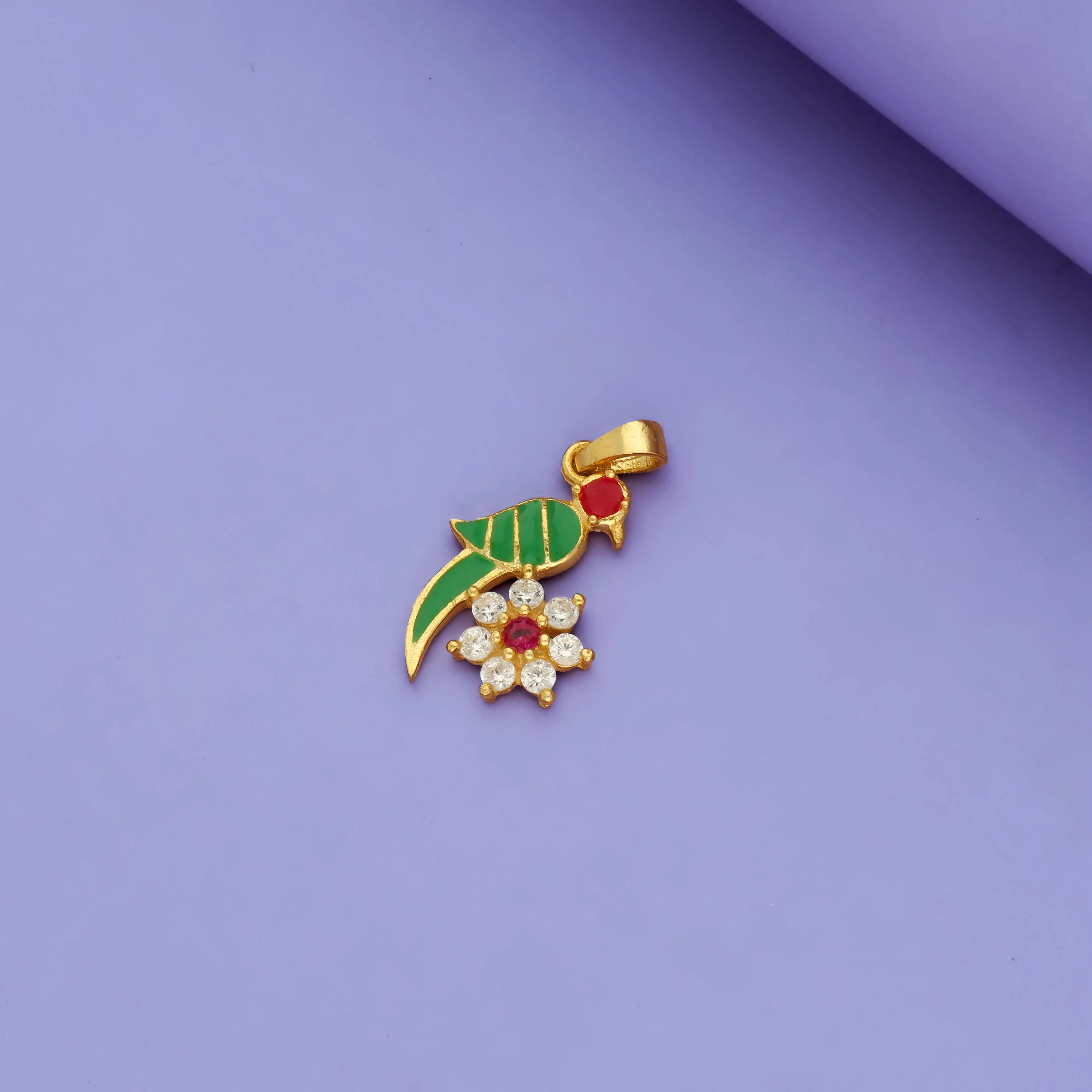 925 Silver Parrot Pendant Chain