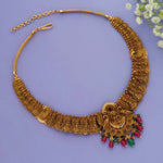 Lakshmi Kasu Mala 925 Silver Traditional Necklace