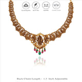 925 Silver Pradakshina Temple Neckpiece