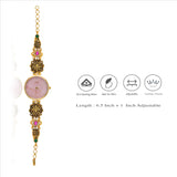 Pure 925 Silver Bracelet Traditional Watch