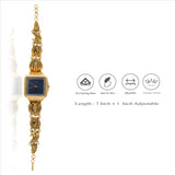 925 Silver Meenakari Jewelry Blue Wristwatch
