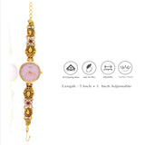 Designer Traditional Jewelry 925 Silver Bracelet Watch