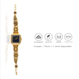 Premium Antique Gold Plated 925 Silver Wristwatch