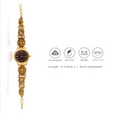 Antique Temple Jewelry 925 Silver Women Watch