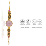 Majestic 925 Silver Temple Jewelry Women Watch