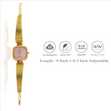 925 Silver Regal Bloom Bracelet Watch