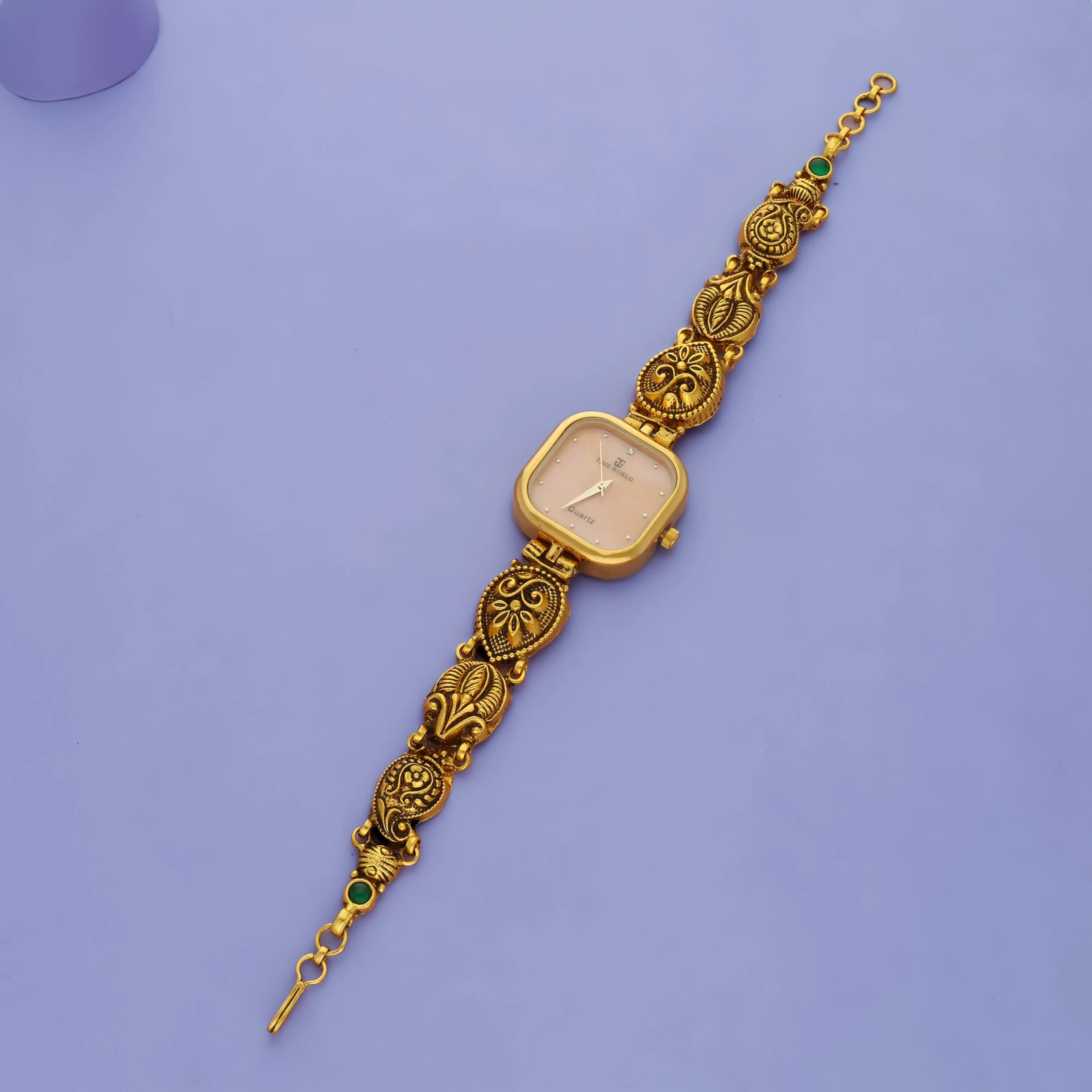 925 Silver Royal Pink Designer Watch
