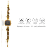 925 Silver Swarna Shilpa Temple Style Watch
