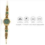 Timeless Traditional 925 Silver Gold-Toned Watch