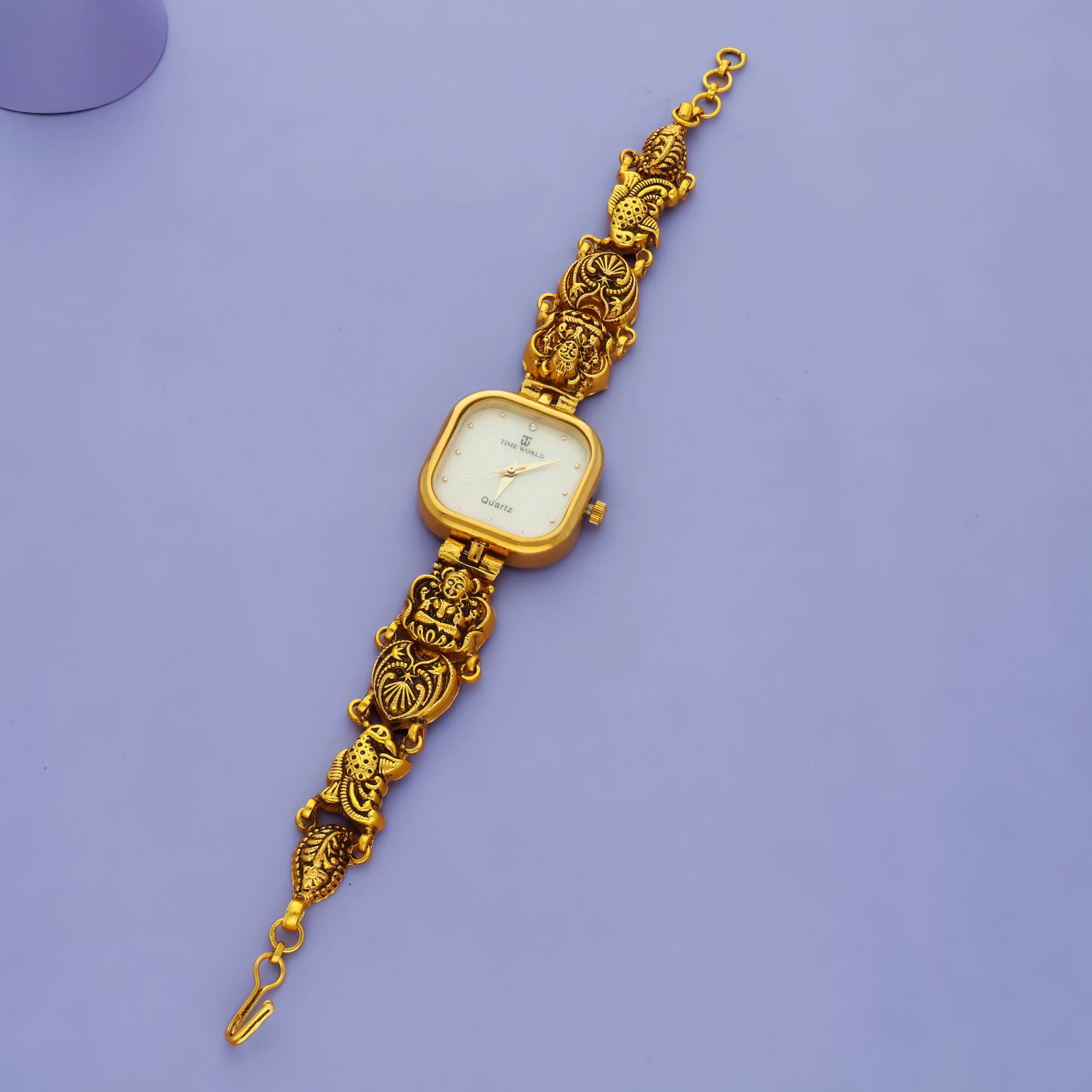 Royal Heritage Square Dial 925 Silver Watch
