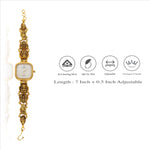 Royal Heritage Square Dial 925 Silver Watch