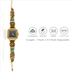 925 Silver Samragni Antique Gold-Polished Watch