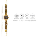 Regal Charm 925 Silver Statement Watch