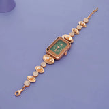 Rose Gold Geomentry 925 Silver Watch(6.5-7In)