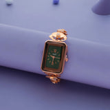 Rose Gold Geomentry 925 Silver Watch(6.5-7In)