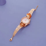 Rose Gold Blossom 925 Silver Watch(5.5-6.5In)