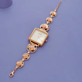 Rose Gold Classic Love 925 Silver Watch(6.5-7.5In)