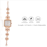 Rose Gold Classic Love 925 Silver Watch(6.5-7.5In)