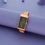 Rose Gold Slim 925 Silver Watch(5-6In)