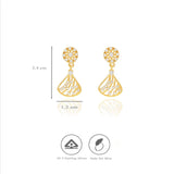 Lily Drip 925 Silver Drop Earrings
