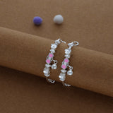 Jingle Bow 999 Silver Kid Bangle(0-5 Yrs)