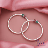 Lovely Silver Anklet/Kada for kids(6month-1year)
