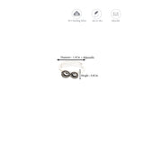 Infinity oxidized adjustable Silver Toering