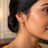 Dangling Paisley 925 Silver Drop Earrings